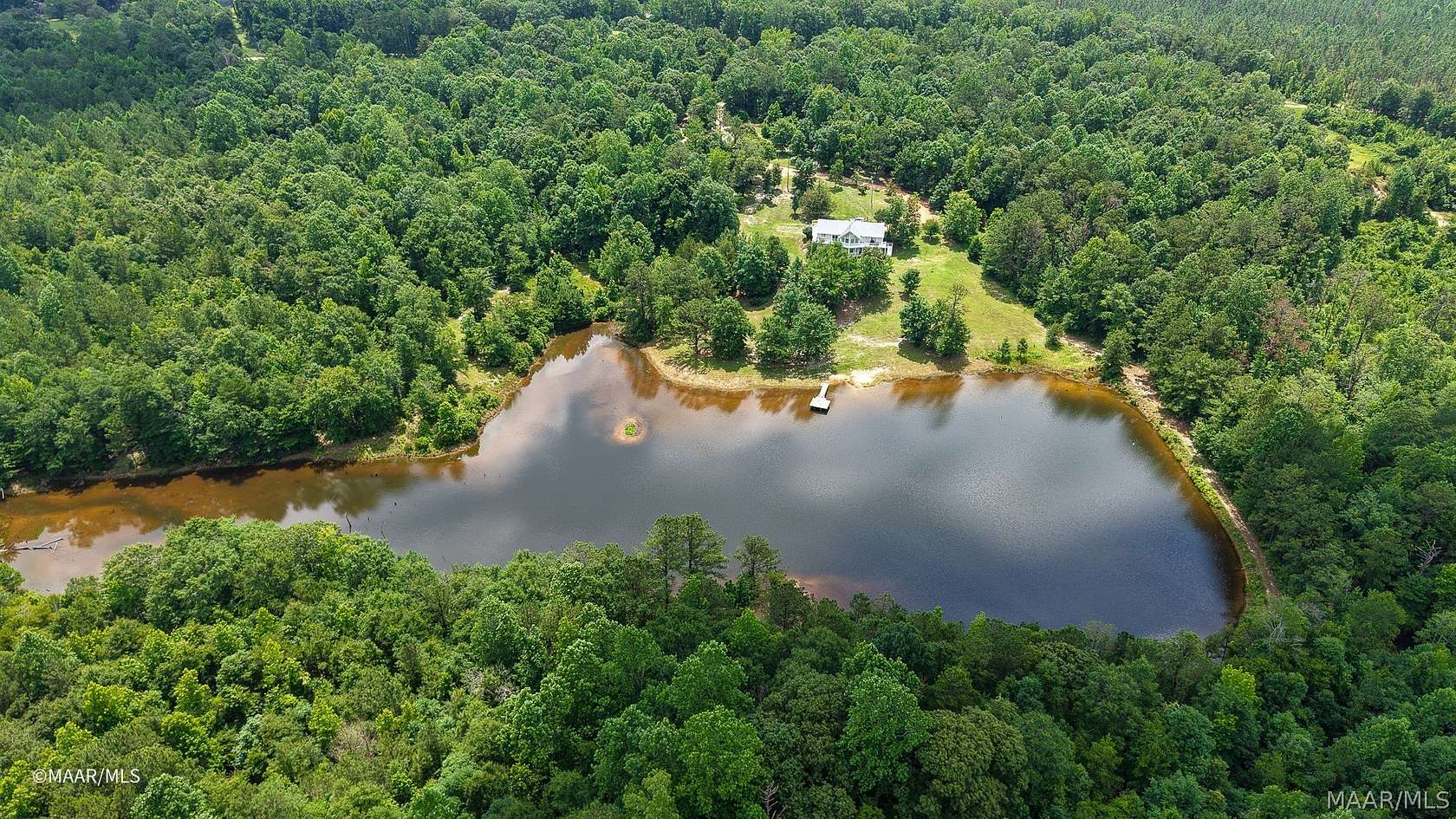 35 Acres of Land with Home for Sale in Thomasville, Alabama