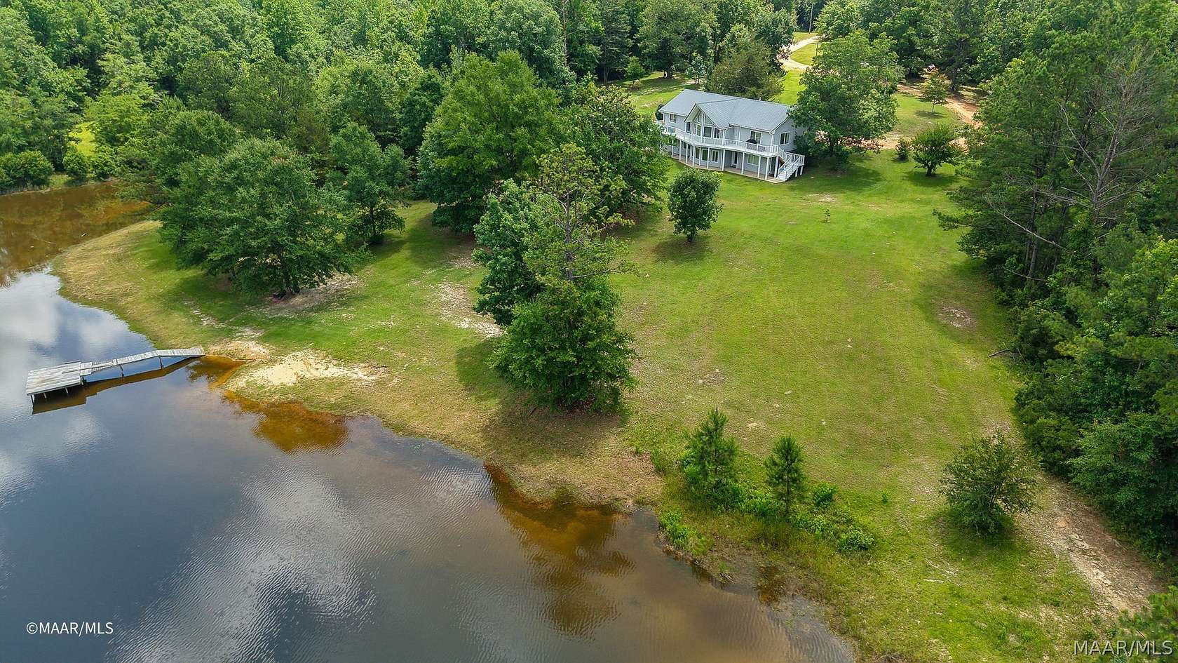 35 Acres of Land with Home for Sale in Thomasville, Alabama