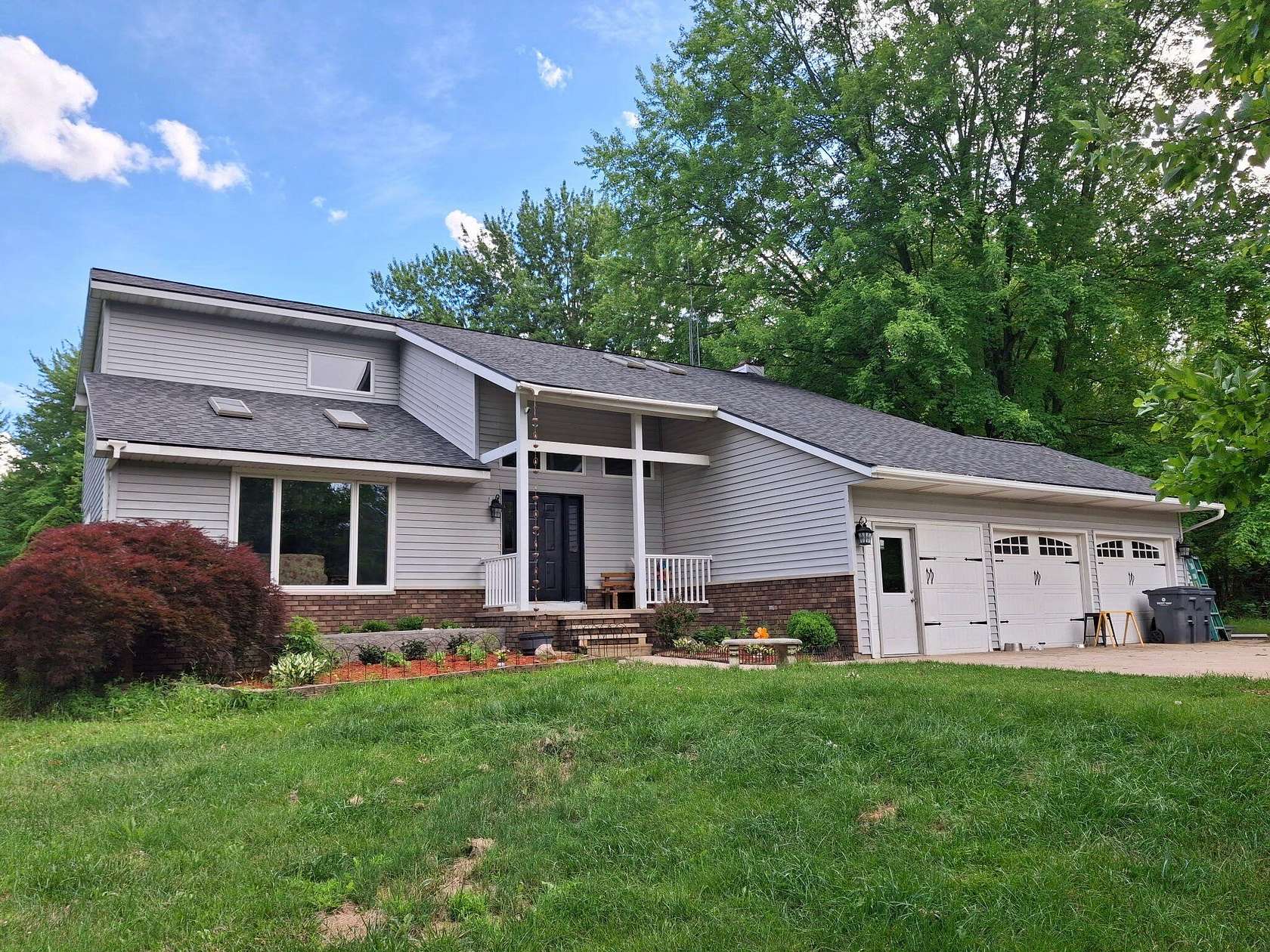 14 Acres of Land with Home for Sale in Bangor, Michigan