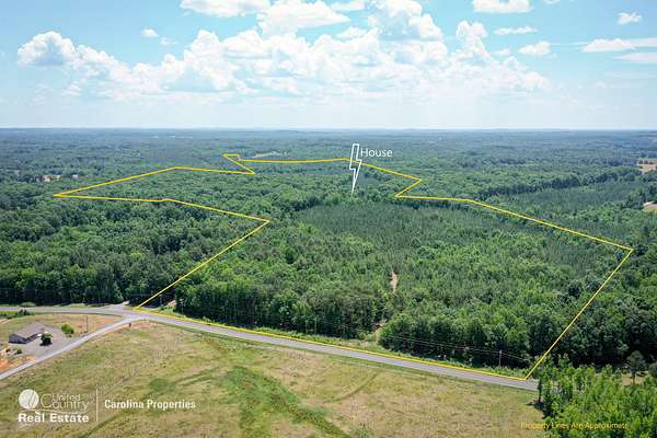 106 Acres of Land with Home for Sale in Gold Hill, North Carolina