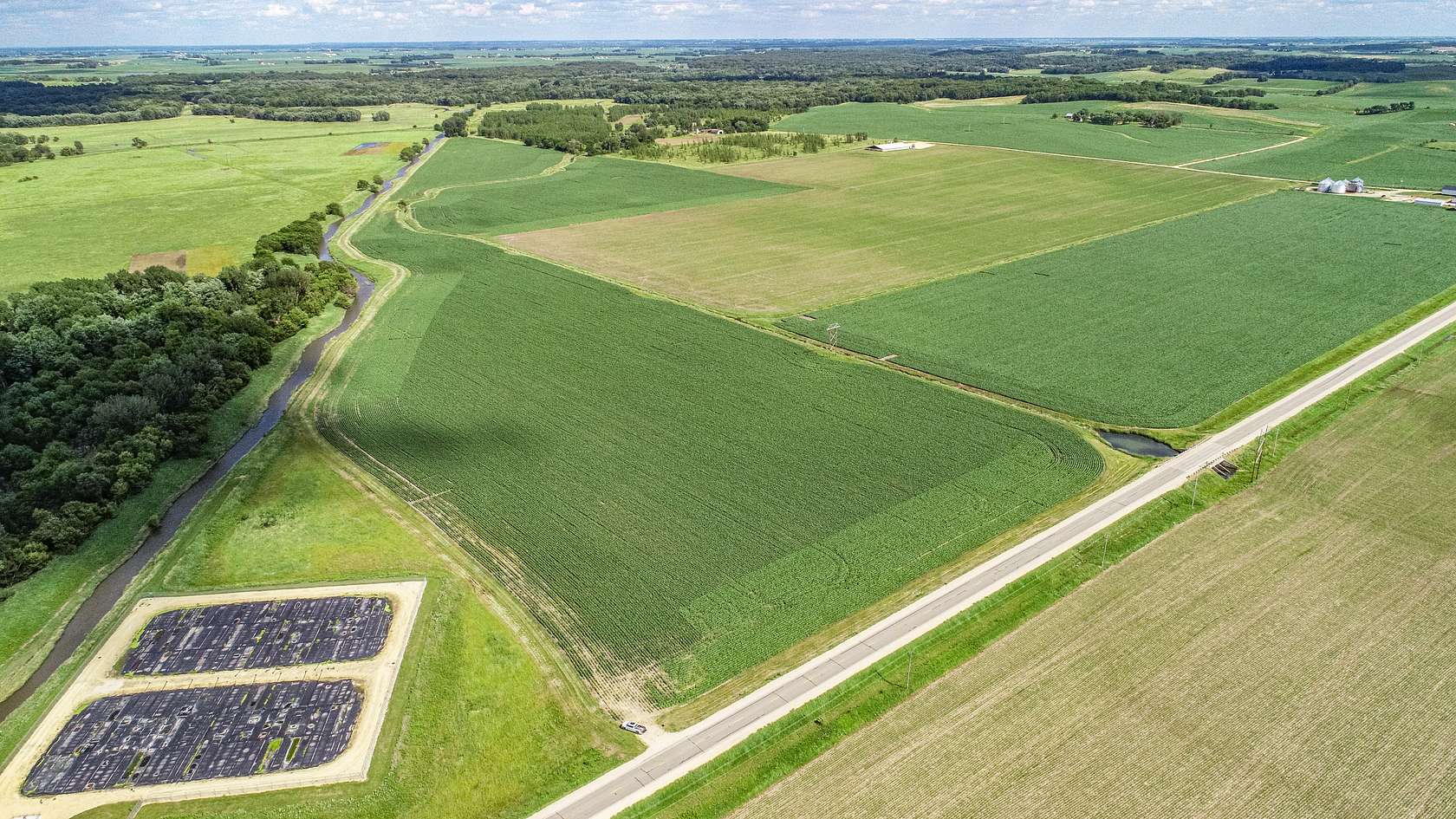 88 Acres of Agricultural Land for Sale in Wheatland, Iowa