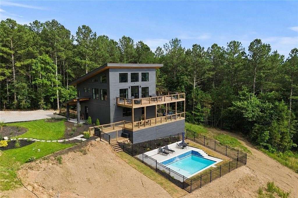 10 Acres of Land with Home for Sale in Talking Rock, Georgia