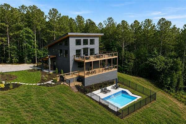 10 Acres of Land with Home for Sale in Talking Rock, Georgia