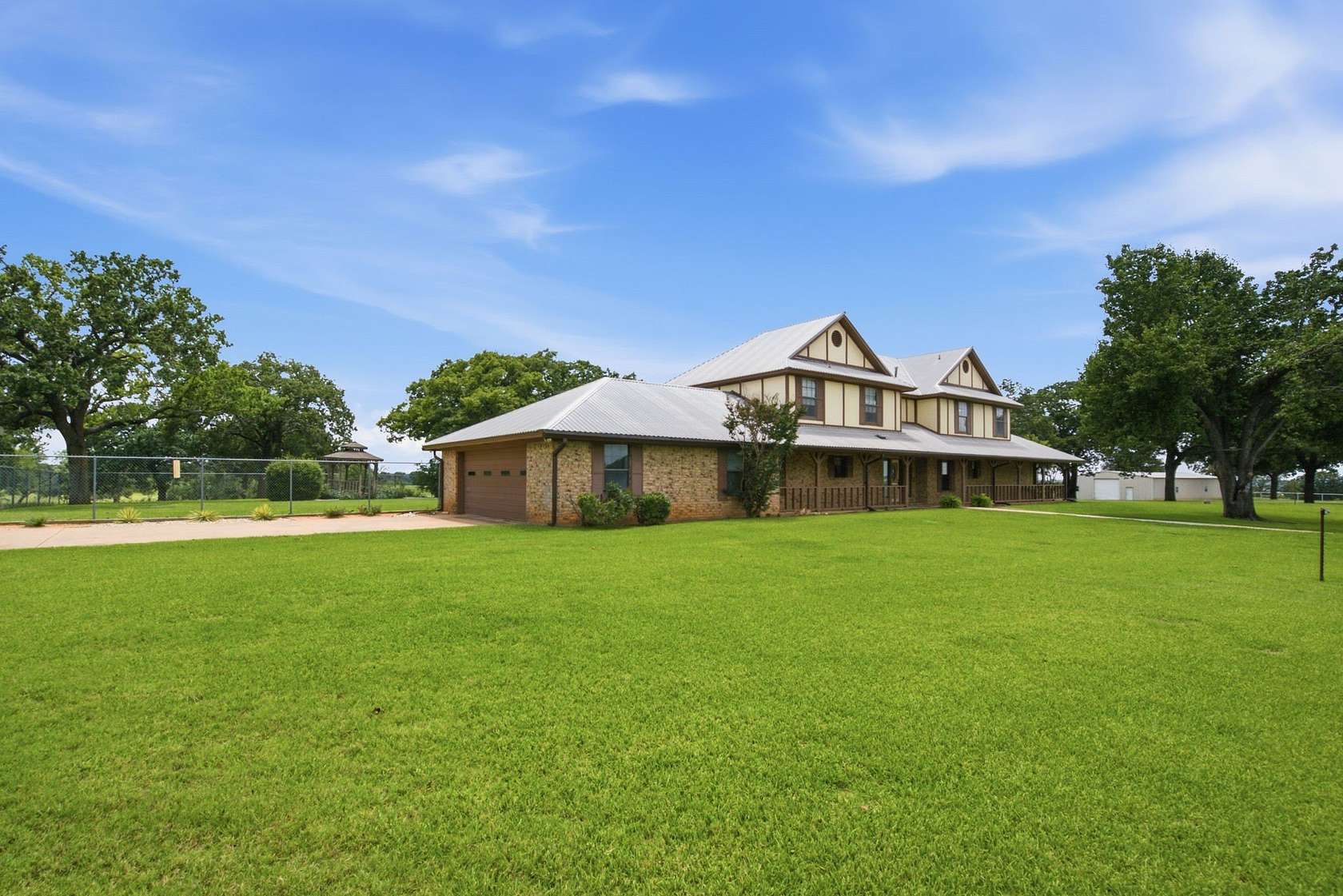 84 Acres of Land with Home for Sale in De Leon, Texas
