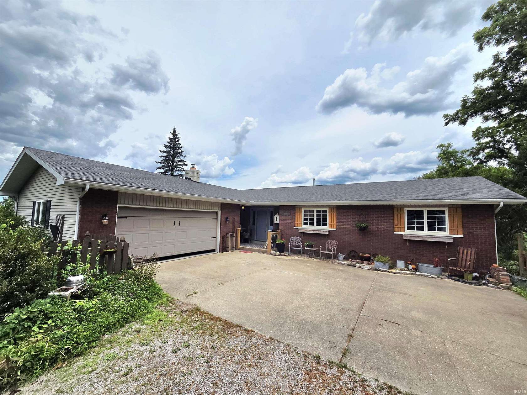 1.5 Acres of Land with Home for Sale in Churubusco, Indiana