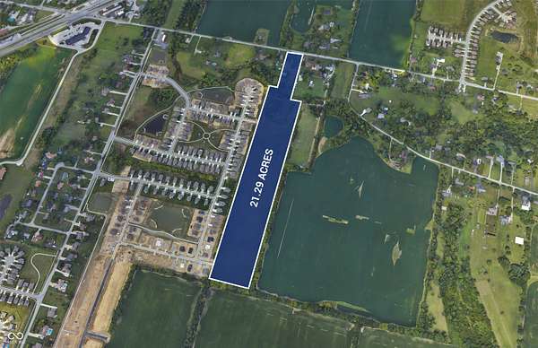 21.3 Acres of Mixed-Use Land for Sale in Camby, Indiana