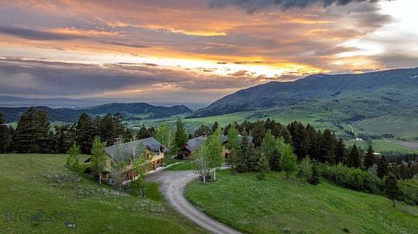 31.2 Acres of Land with Home for Sale in Bozeman, Montana