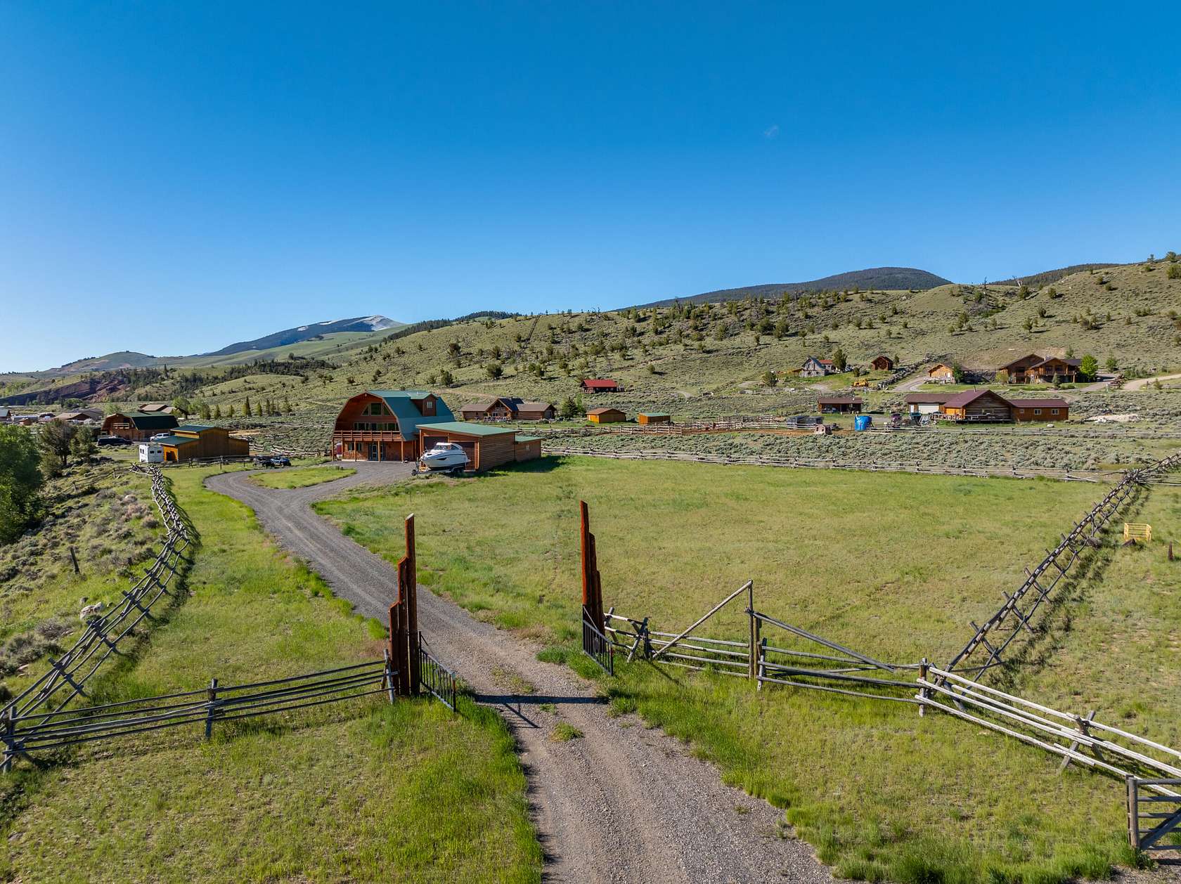 2.15 Acres of Land with Home for Sale in Dubois, Wyoming