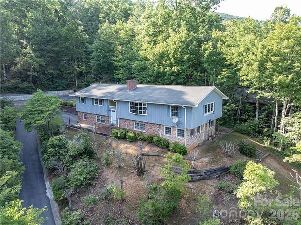 1.5 Acres of Land with Home for Sale in Black Mountain, North Carolina