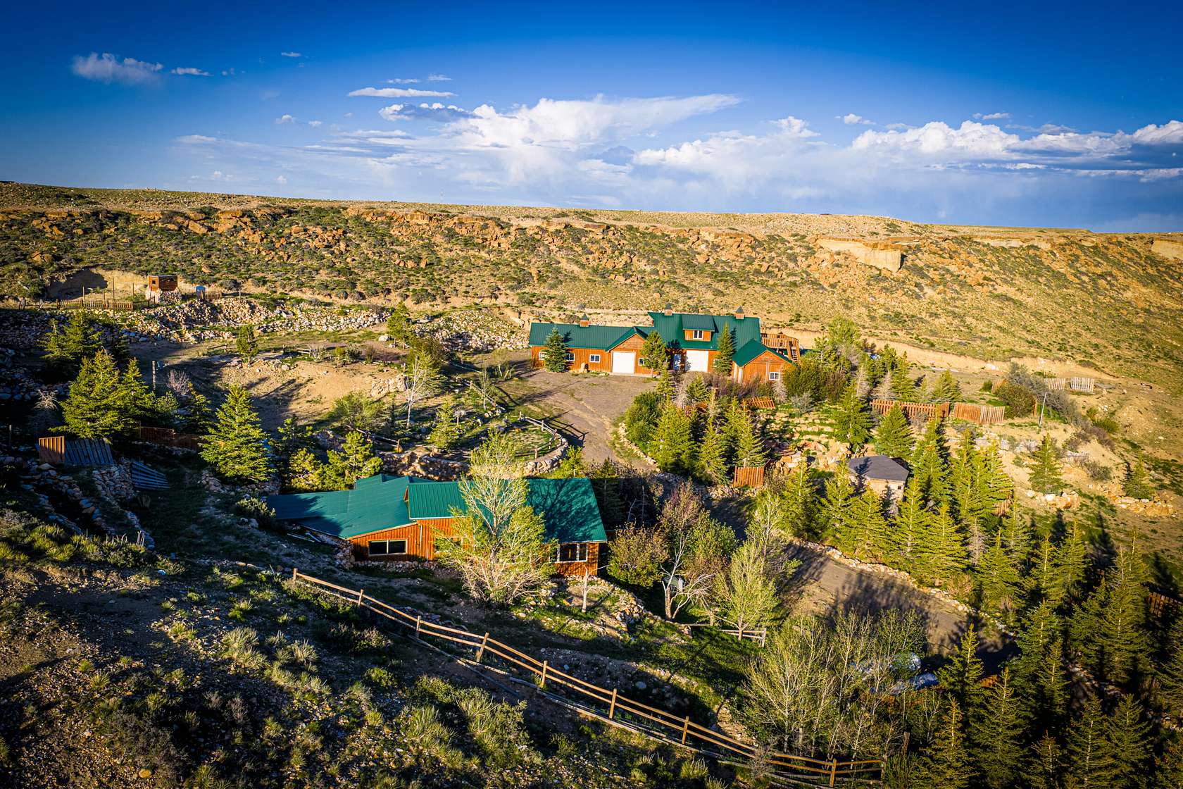 40.2 Acres of Recreational Land with Home for Sale in Laramie, Wyoming