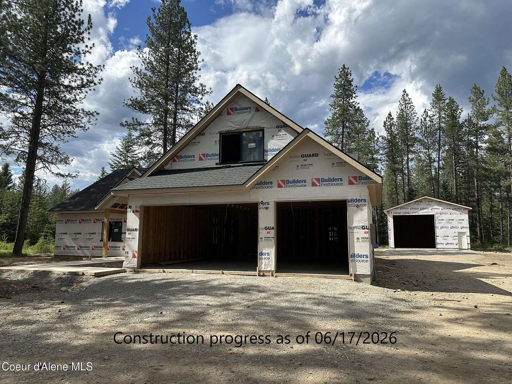 5.18 Acres of Land with Home for Sale in Athol, Idaho