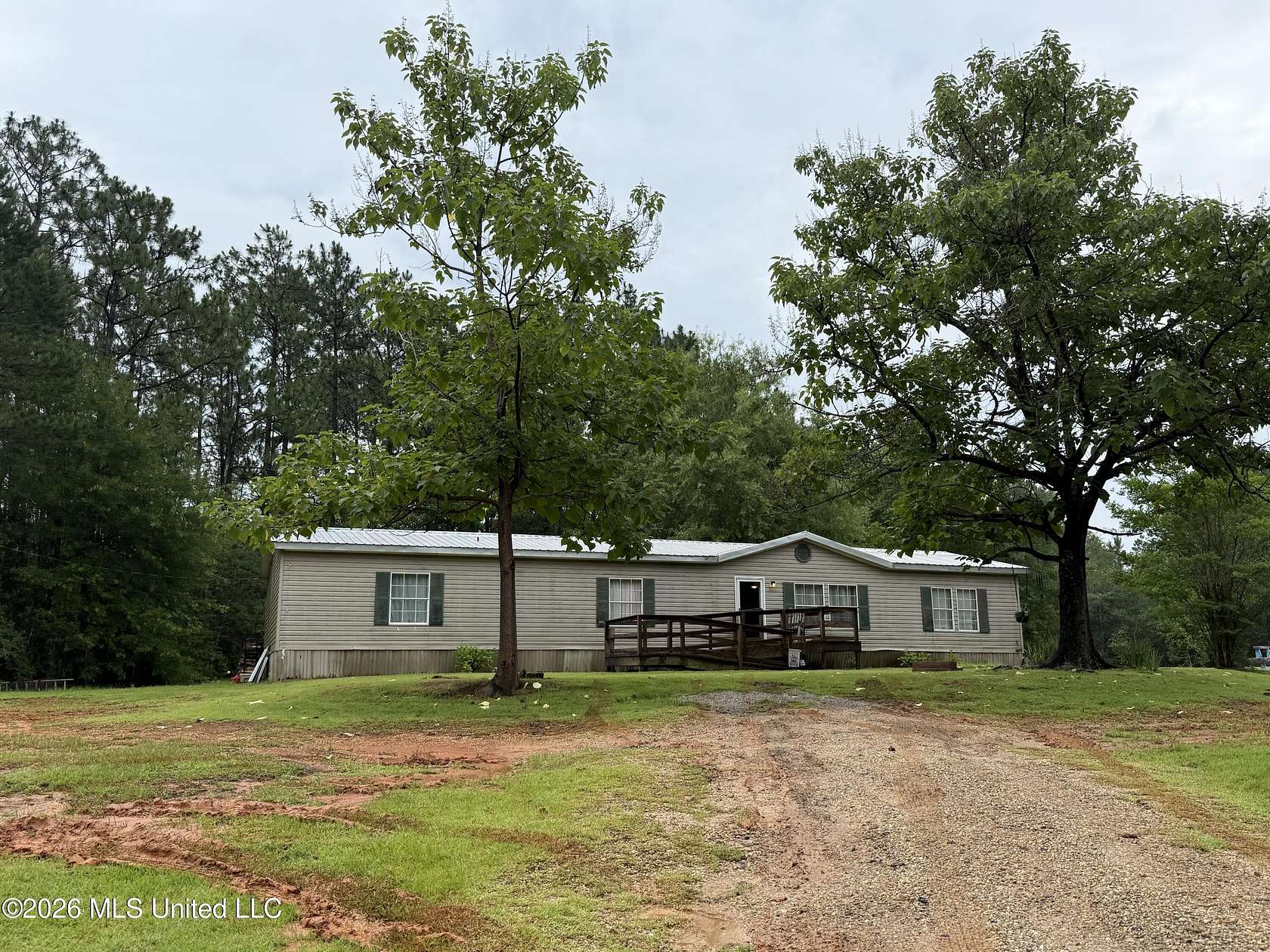 4.4 Acres of Land with Home for Sale in McHenry, Mississippi