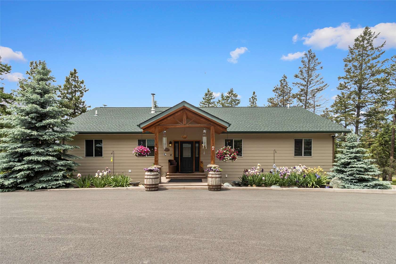 9.33 Acres of Land with Home for Sale in Kalispell, Montana