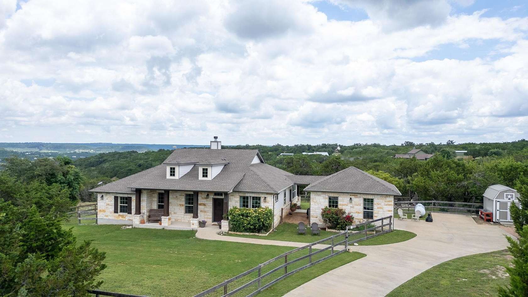 5.14 Acres of Land with Home for Sale in Bertram, Texas