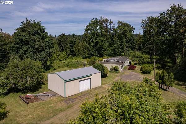 20 Acres of Land with Home for Sale in Deer Island, Oregon
