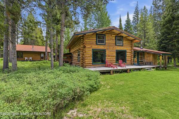 3 Acres of Land with Home for Sale in Wilson, Wyoming