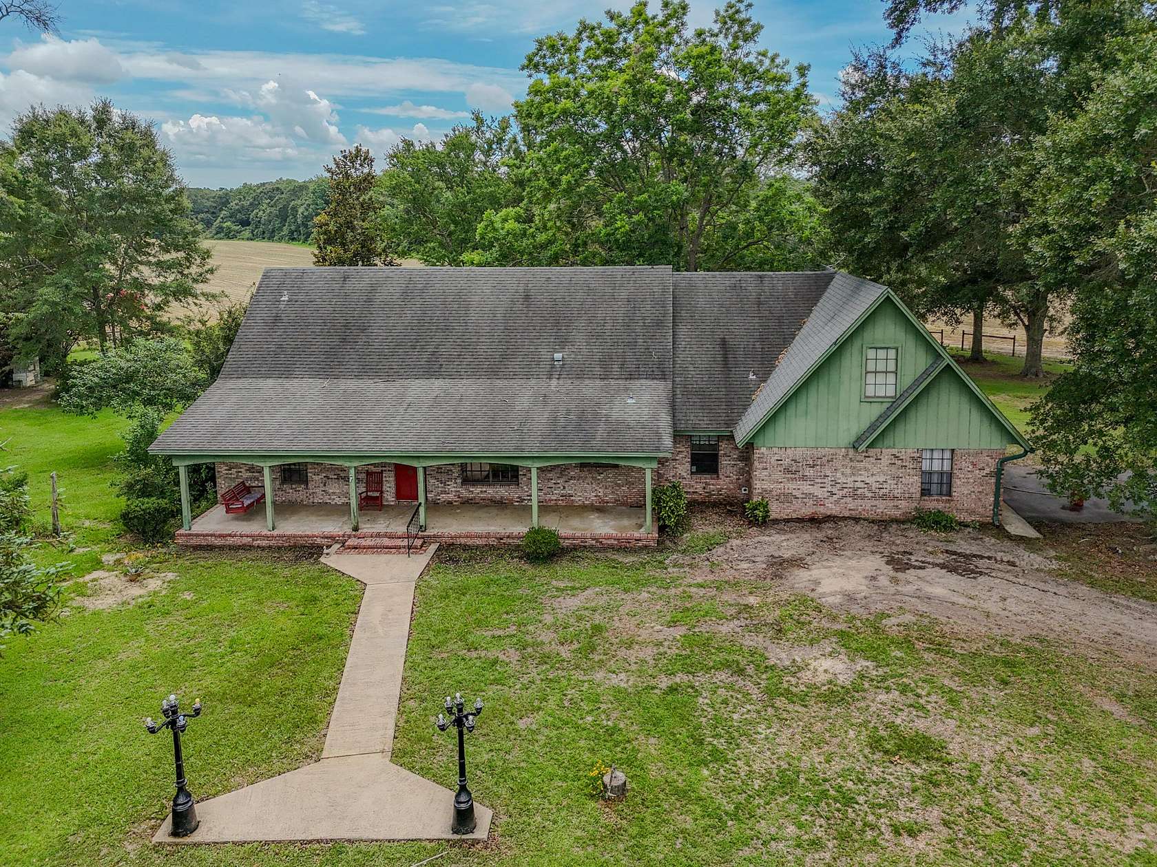 156 Acres of Land with Home for Sale in Laurel Hill, Florida