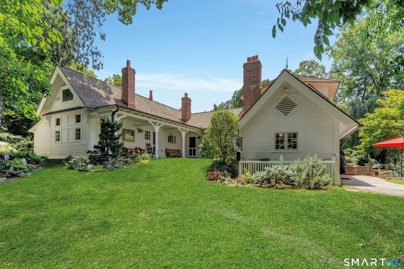 3.32 Acres of Land with Home for Sale in Wilton, Connecticut