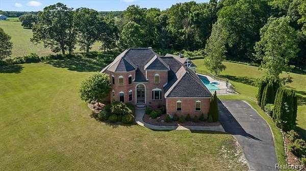 3.1 Acres of Land with Home for Sale in Webster Township, Michigan