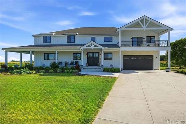 4 Acres of Land with Home for Sale in Harrison Charter Township, Michigan