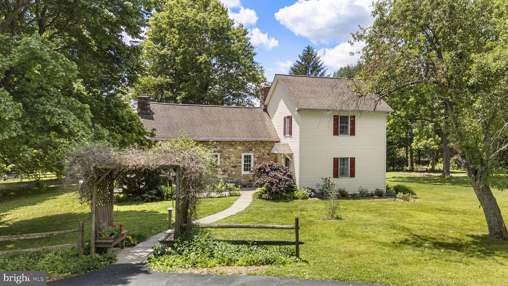 7.1 Acres of Land with Home for Sale in Glenmoore, Pennsylvania