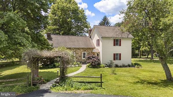 7.1 Acres of Land with Home for Sale in Glenmoore, Pennsylvania
