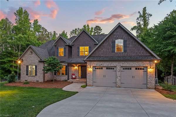 6.19 Acres of Land with Home for Sale in Pfafftown, North Carolina