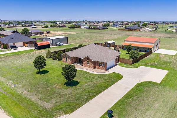 2 Acres of Land with Home for Sale in Amarillo, Texas