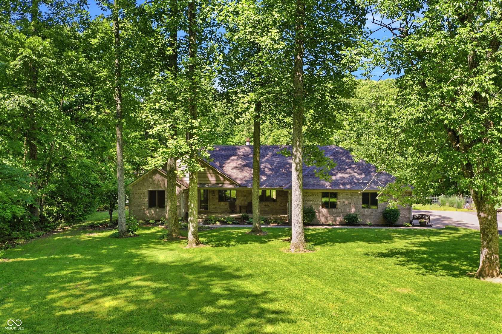 11.9 Acres of Land with Home for Sale in Martinsville, Indiana