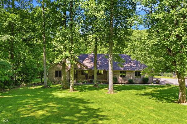 11.9 Acres of Land with Home for Sale in Martinsville, Indiana