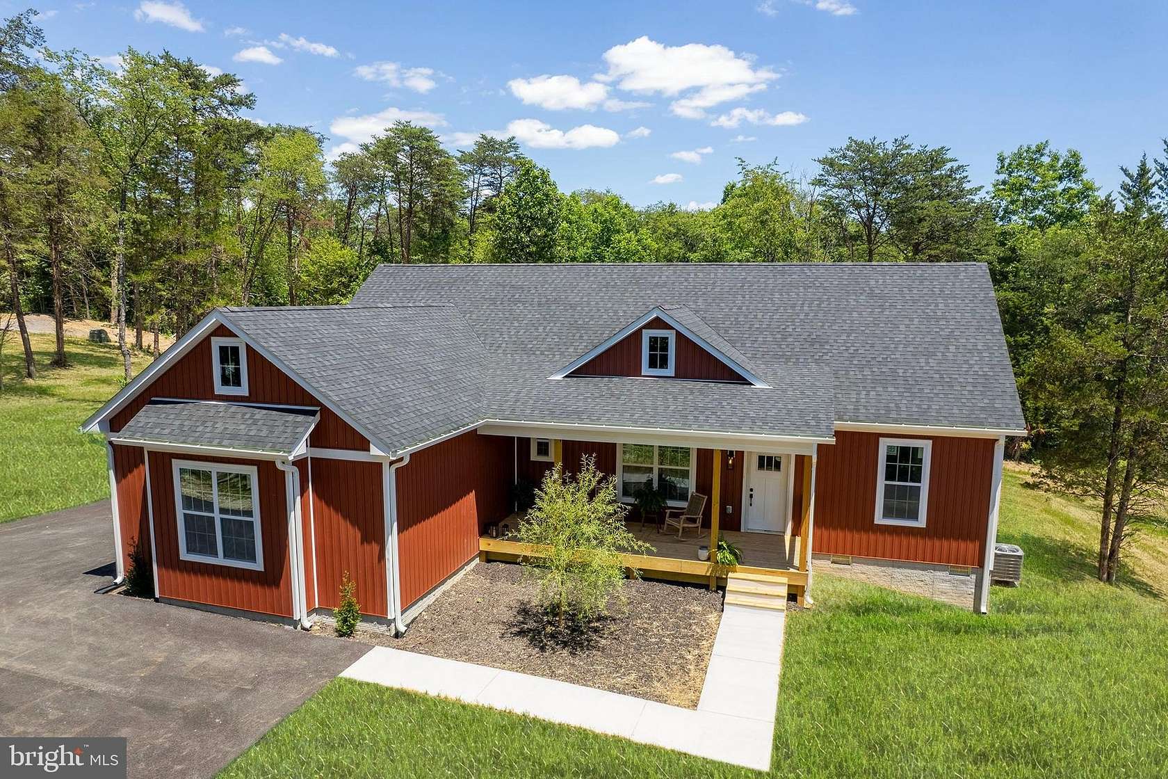2.42 Acres of Land with Home for Sale in Bunker Hill, West Virginia