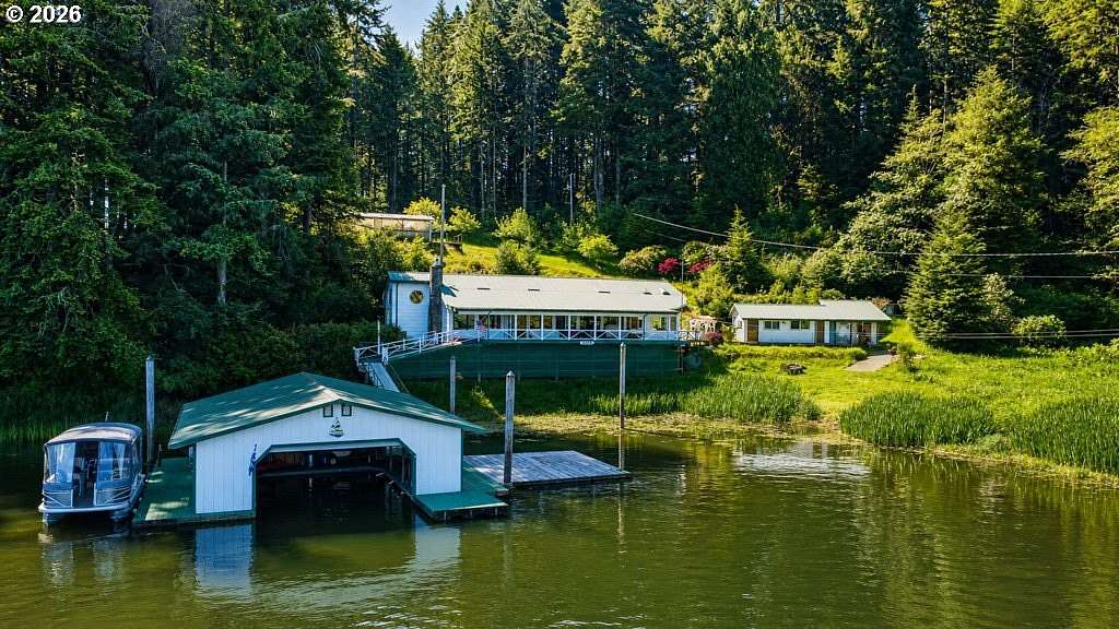 1.8 Acres of Land with Home for Sale in Lakeside, Oregon