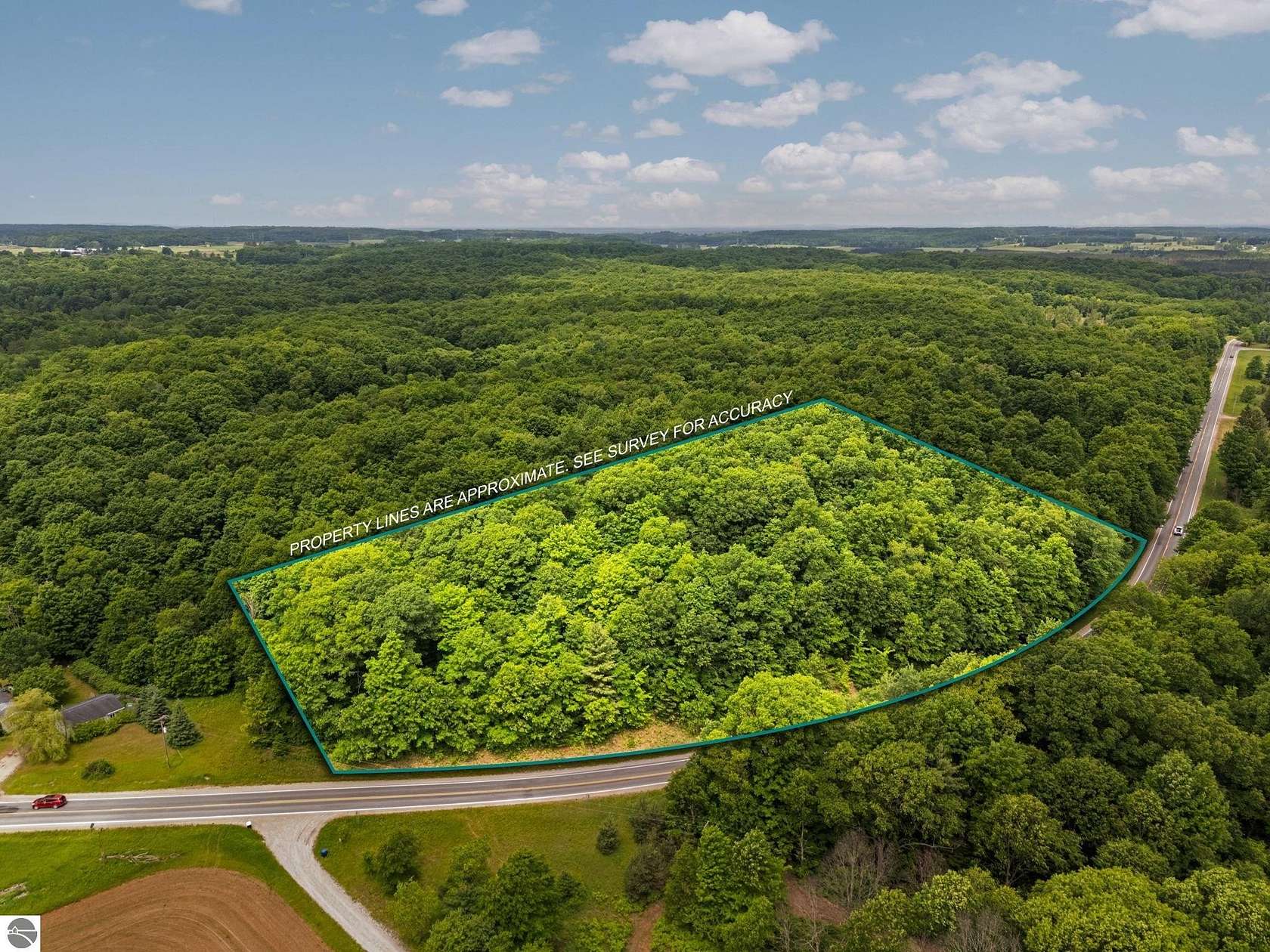 6.8 Acres of Residential Land for Sale in Buckley, Michigan