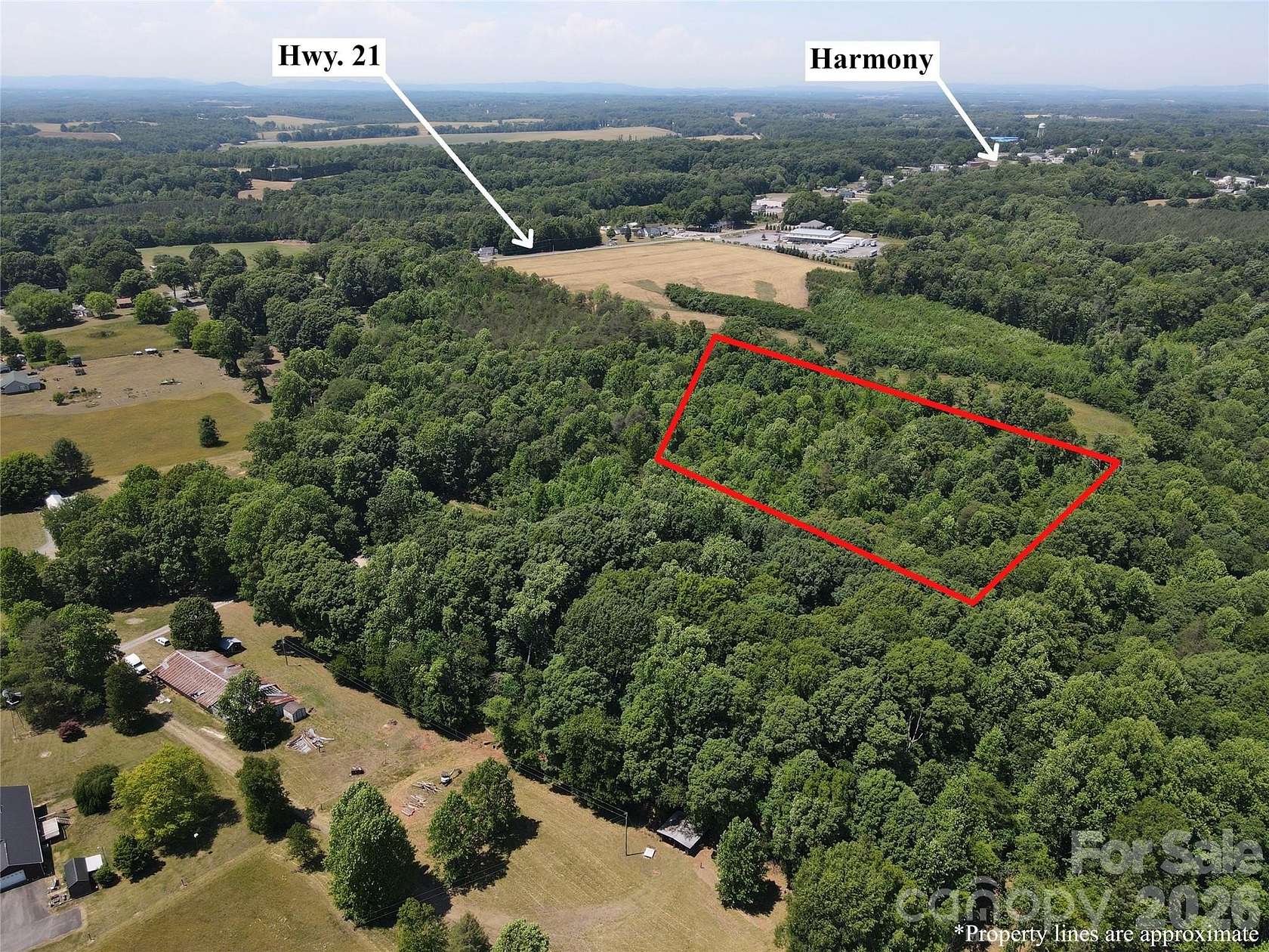 5 Acres of Residential Land for Sale in Harmony, North Carolina
