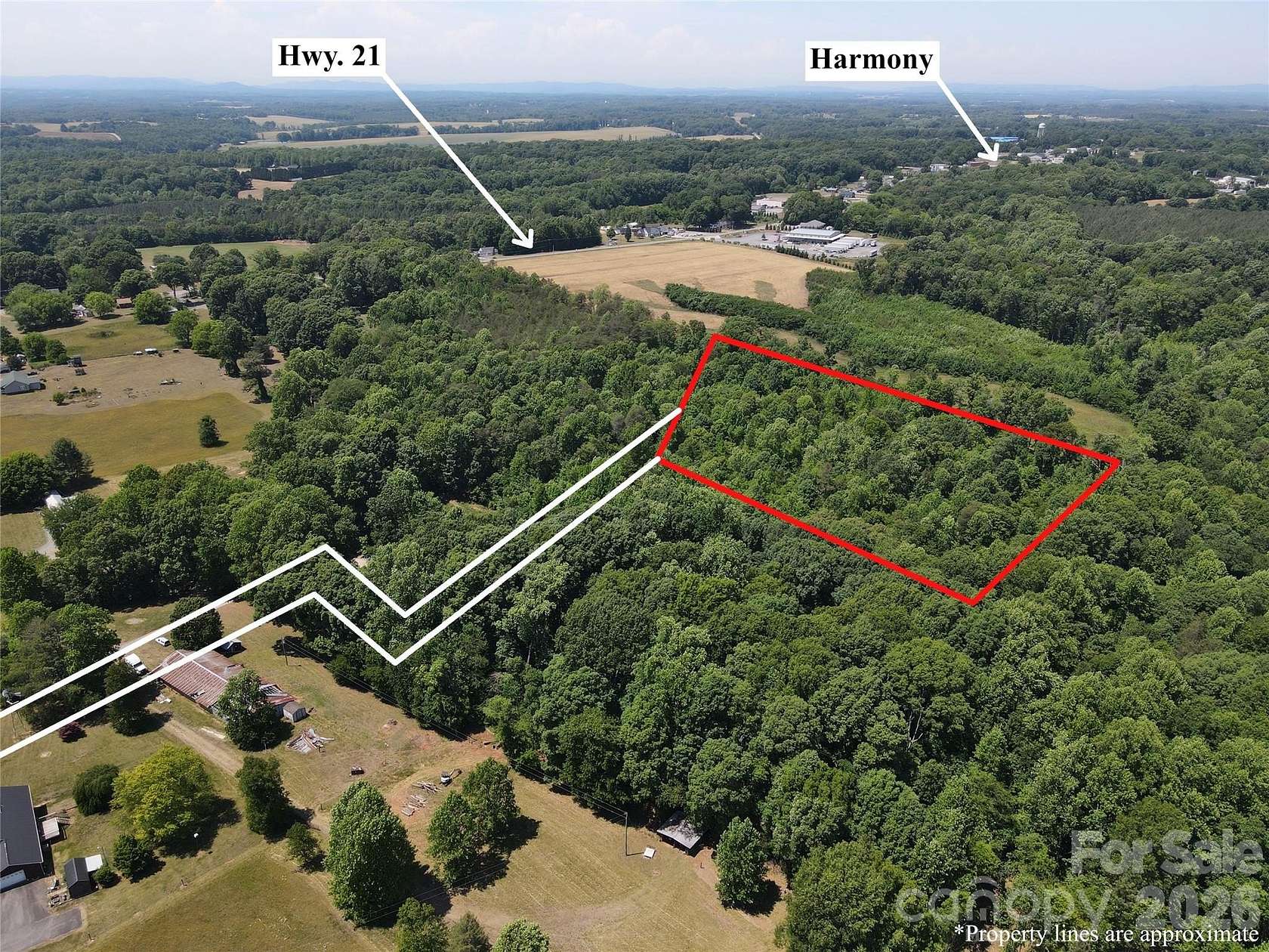 5 Acres of Residential Land for Sale in Harmony, North Carolina