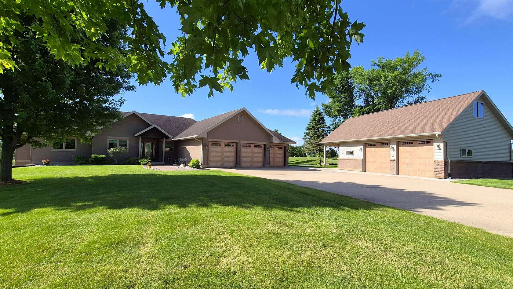 2 Acres of Land with Home for Sale in Stratford, Wisconsin