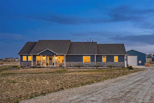 3.58 Acres of Land with Home for Sale in Keenesburg, Colorado