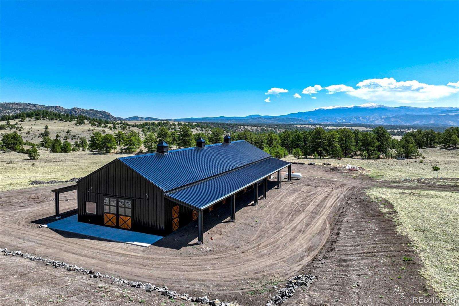 110 Acres of Land with Home for Sale in Guffey, Colorado