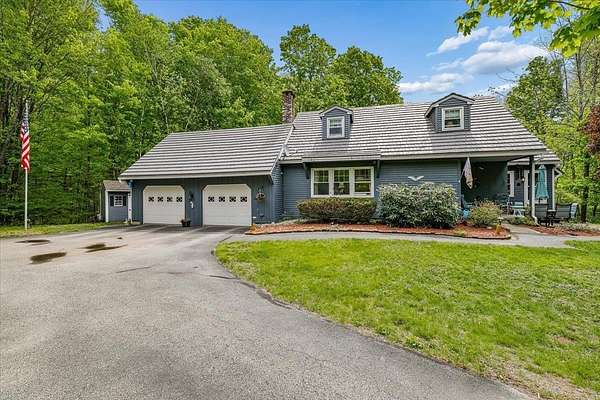 5 Acres of Land with Home for Sale in Bow Town, New Hampshire