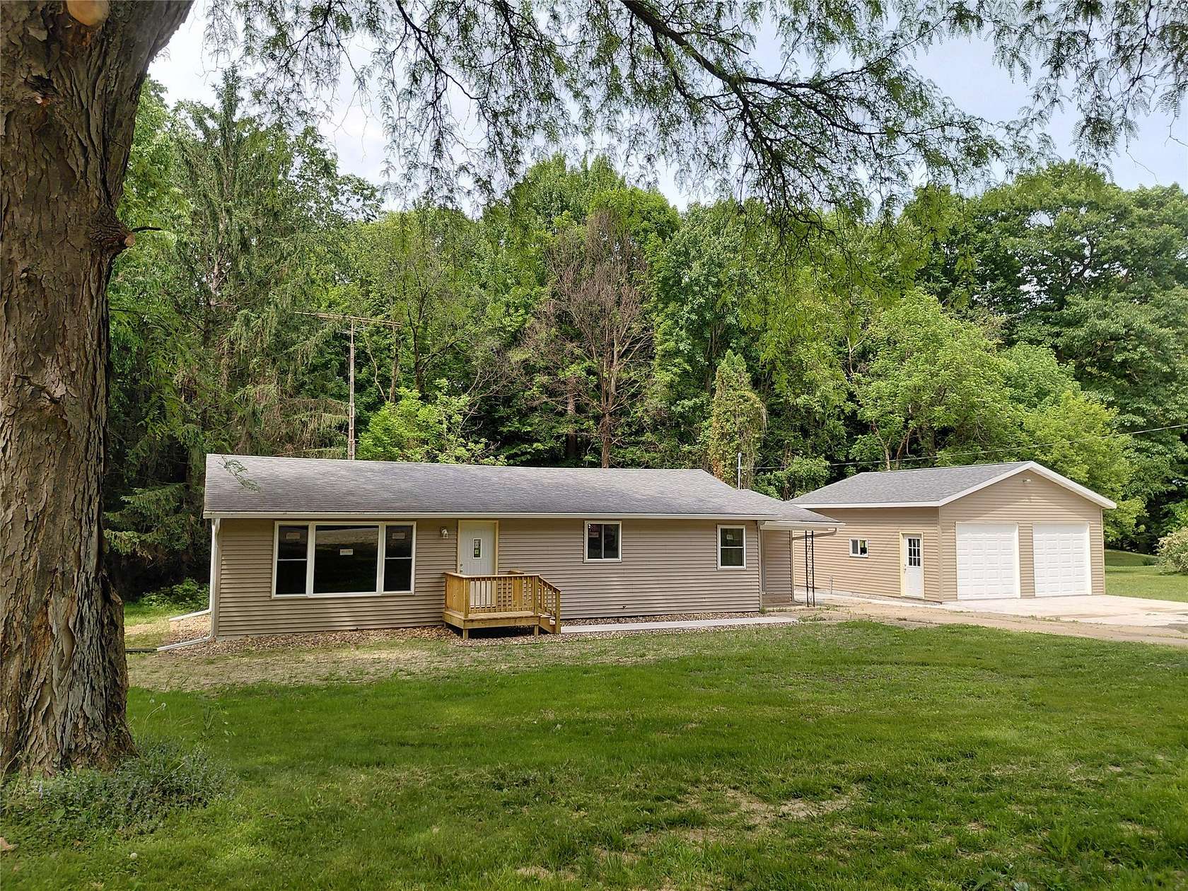 2 Acres of Land with Home for Sale in Ridgeland, Wisconsin