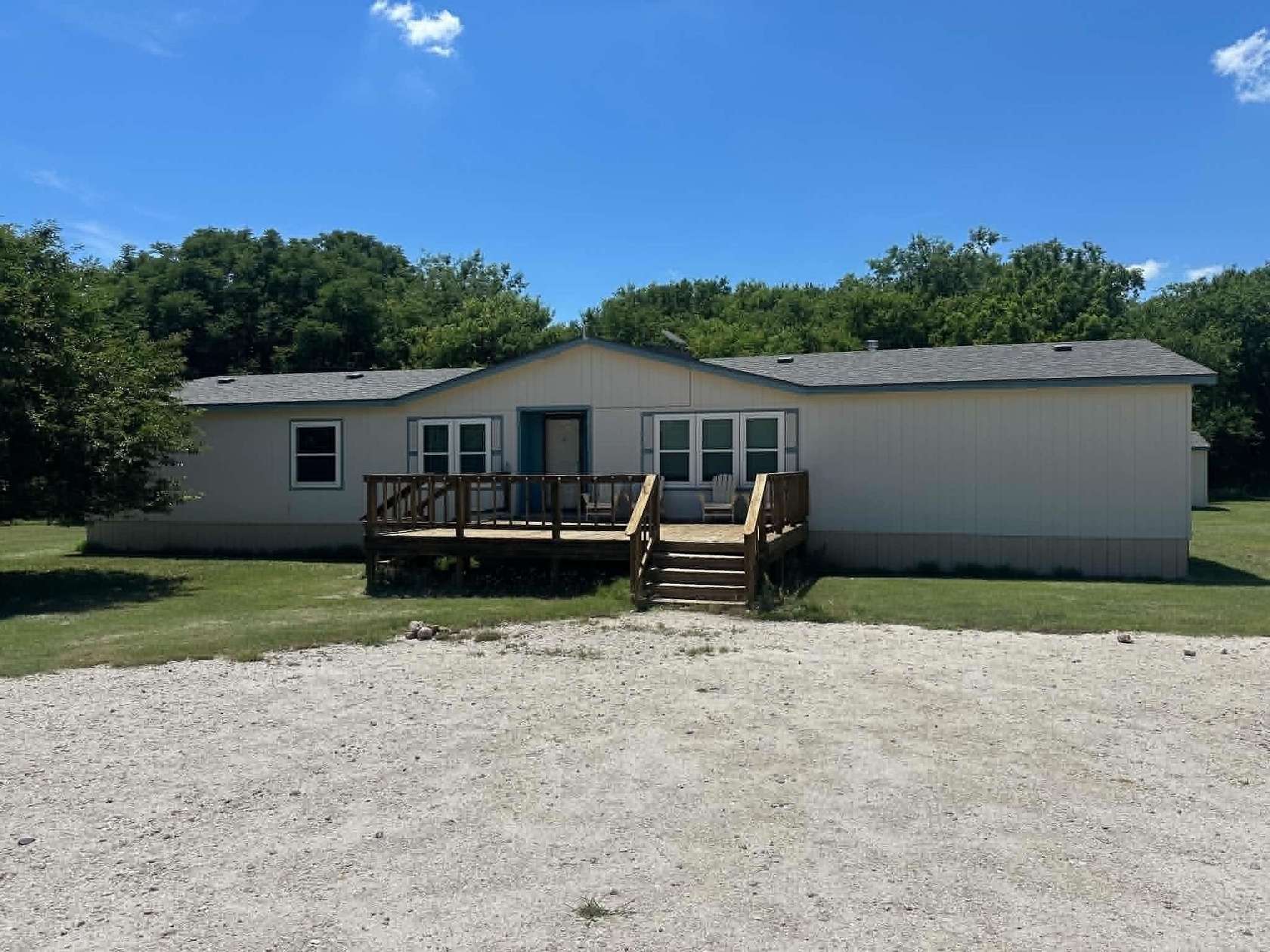 4.85 Acres of Land with Home for Sale in Mooreland, Oklahoma
