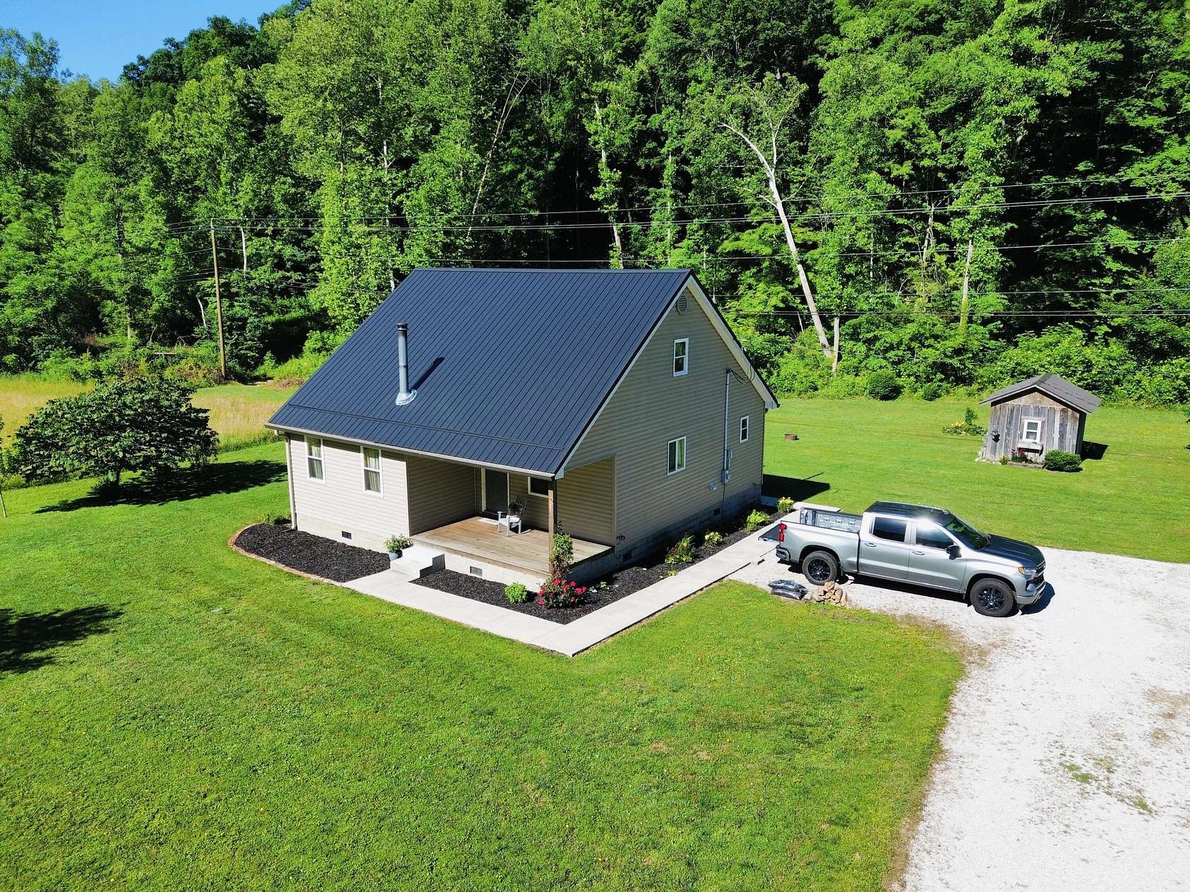 2.54 Acres of Land with Home for Sale in Vanceburg, Kentucky