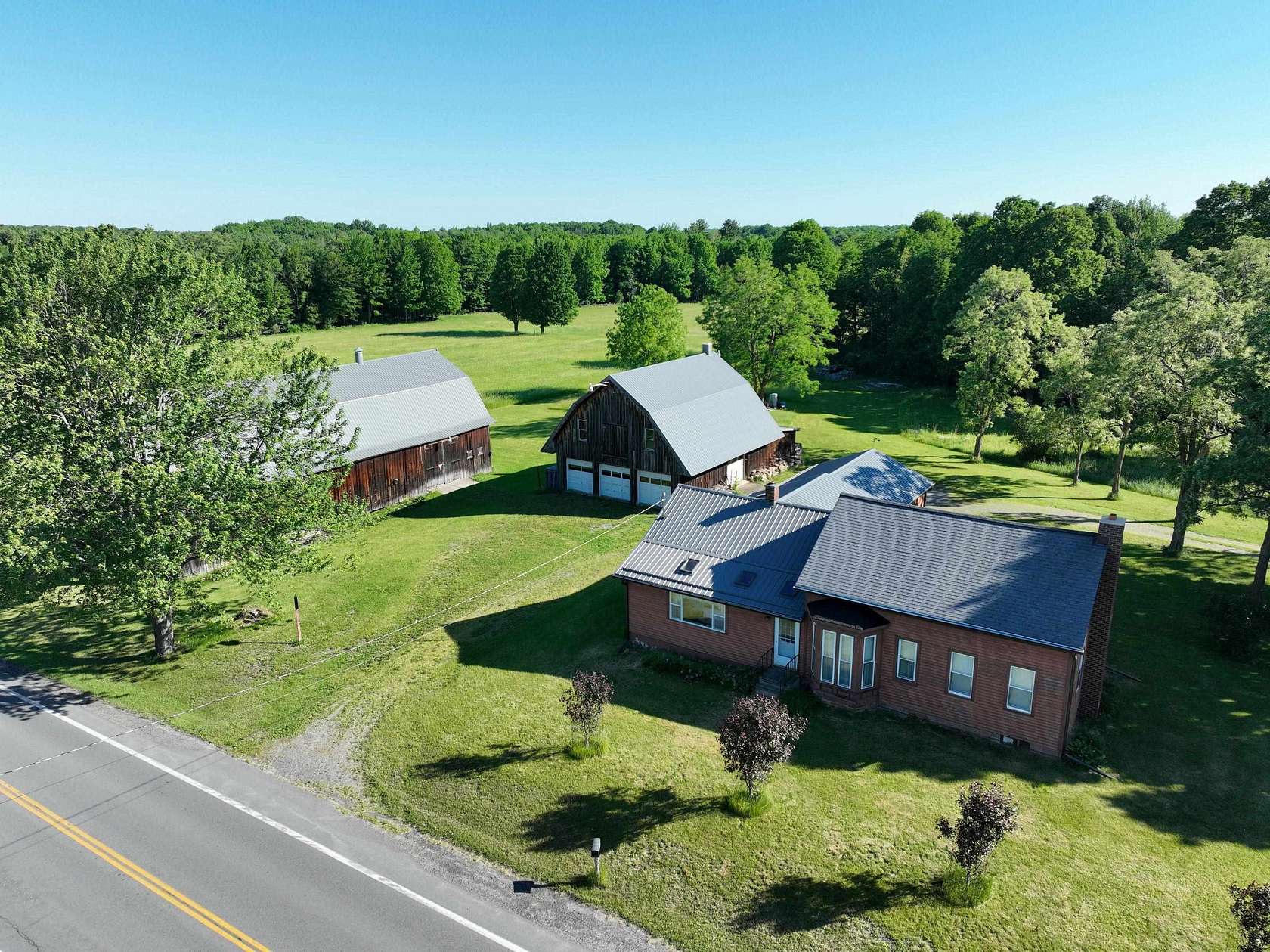 64.4 Acres of Recreational Land with Home for Sale in Potsdam, New York