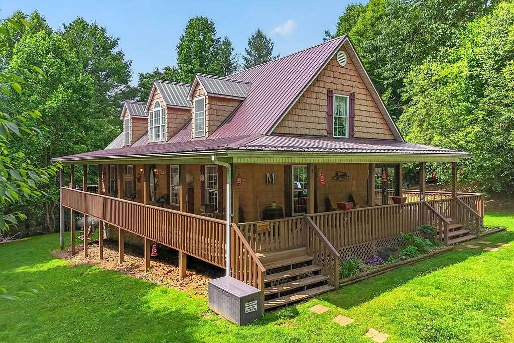 10.8 Acres of Land with Home for Sale in Galax, Virginia
