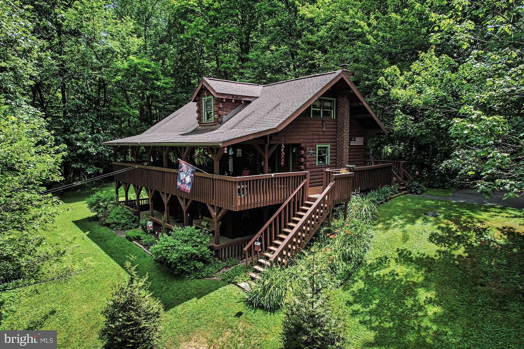 8 Acres of Land with Home for Sale in Honey Grove, Pennsylvania