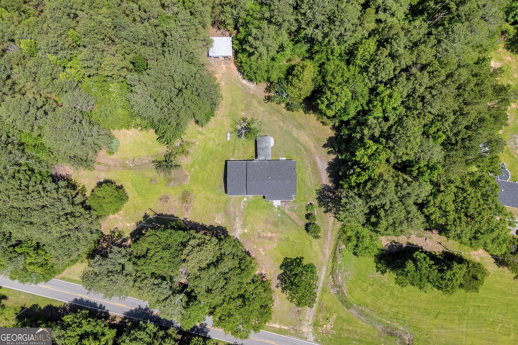 3 Acres of Land with Home for Sale in Lexington, Georgia