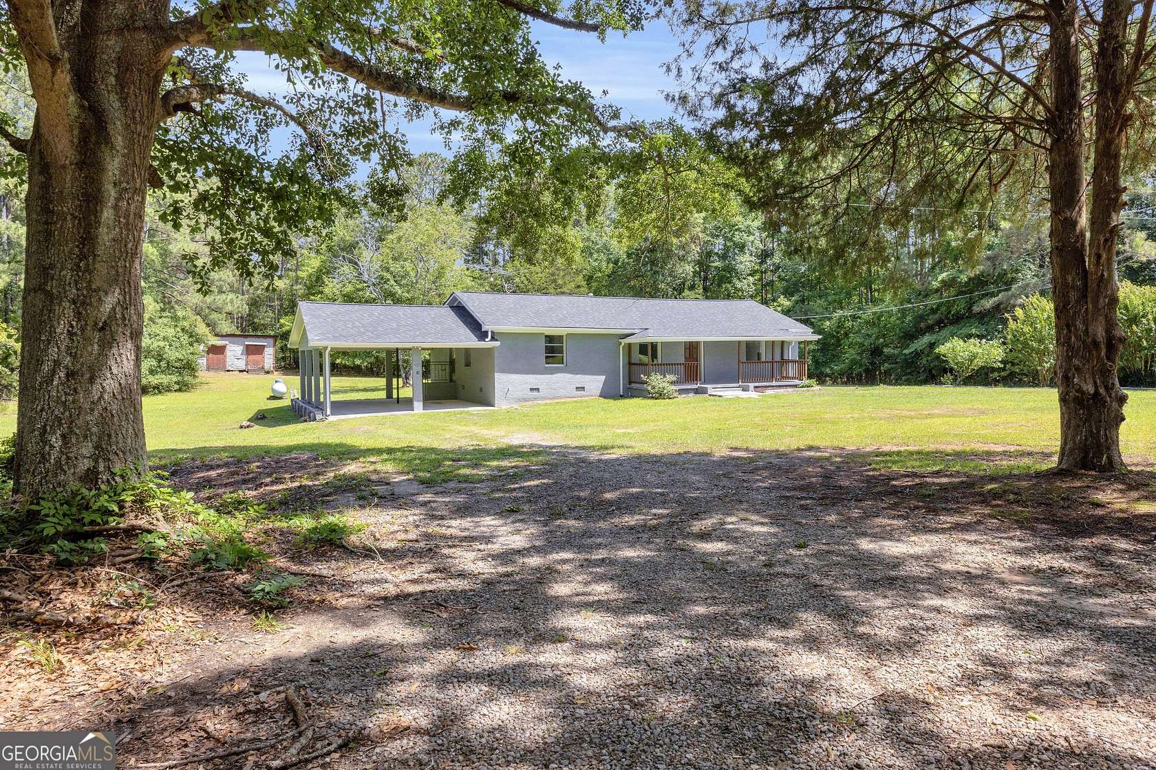 3 Acres of Land with Home for Sale in Lexington, Georgia