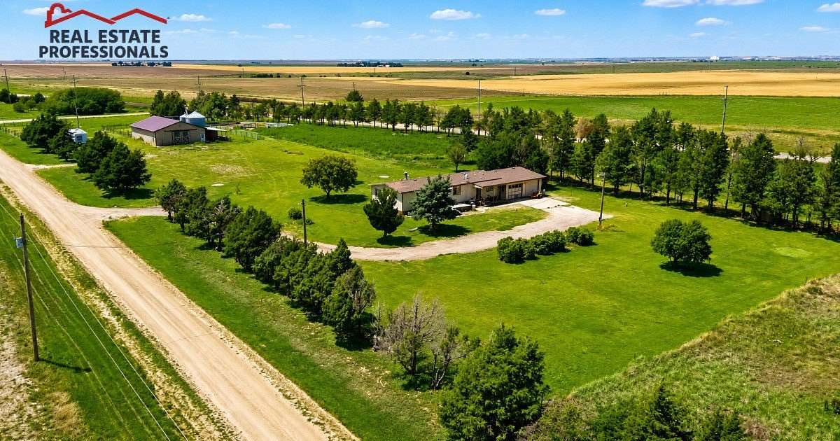 5.85 Acres of Land with Home for Sale in Dodge City, Kansas