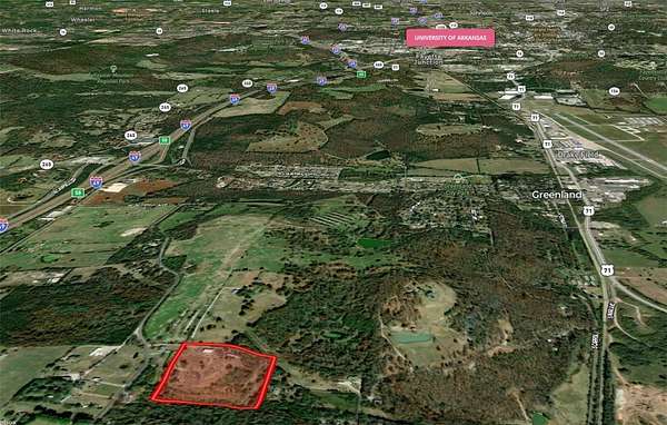 10 Acres of Land for Sale in Fayetteville, Arkansas
