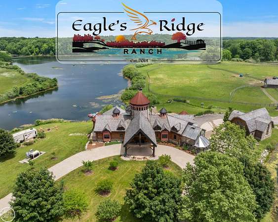 160 Acres of Land with Home for Sale in Metamora, Michigan